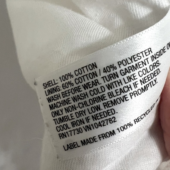 Lilly Pulitzer For Target Top White Eyelet Side Zip Cotton Crop Top Size XXL - Picture 7 of 11